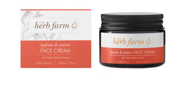 The Herb Farm Hydrate & Restore Face Cream 50ml